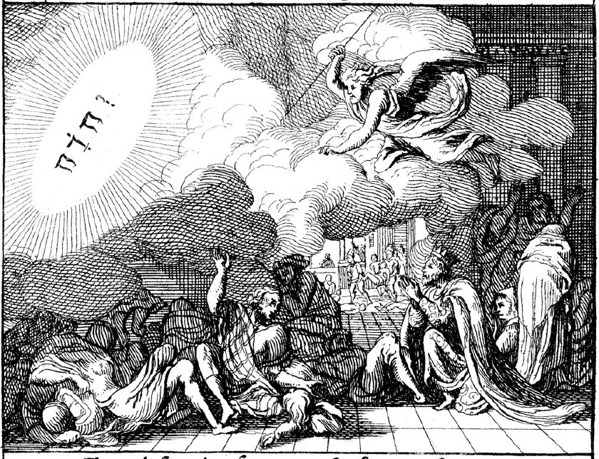 God Smites Israel with a Deadly Plauge