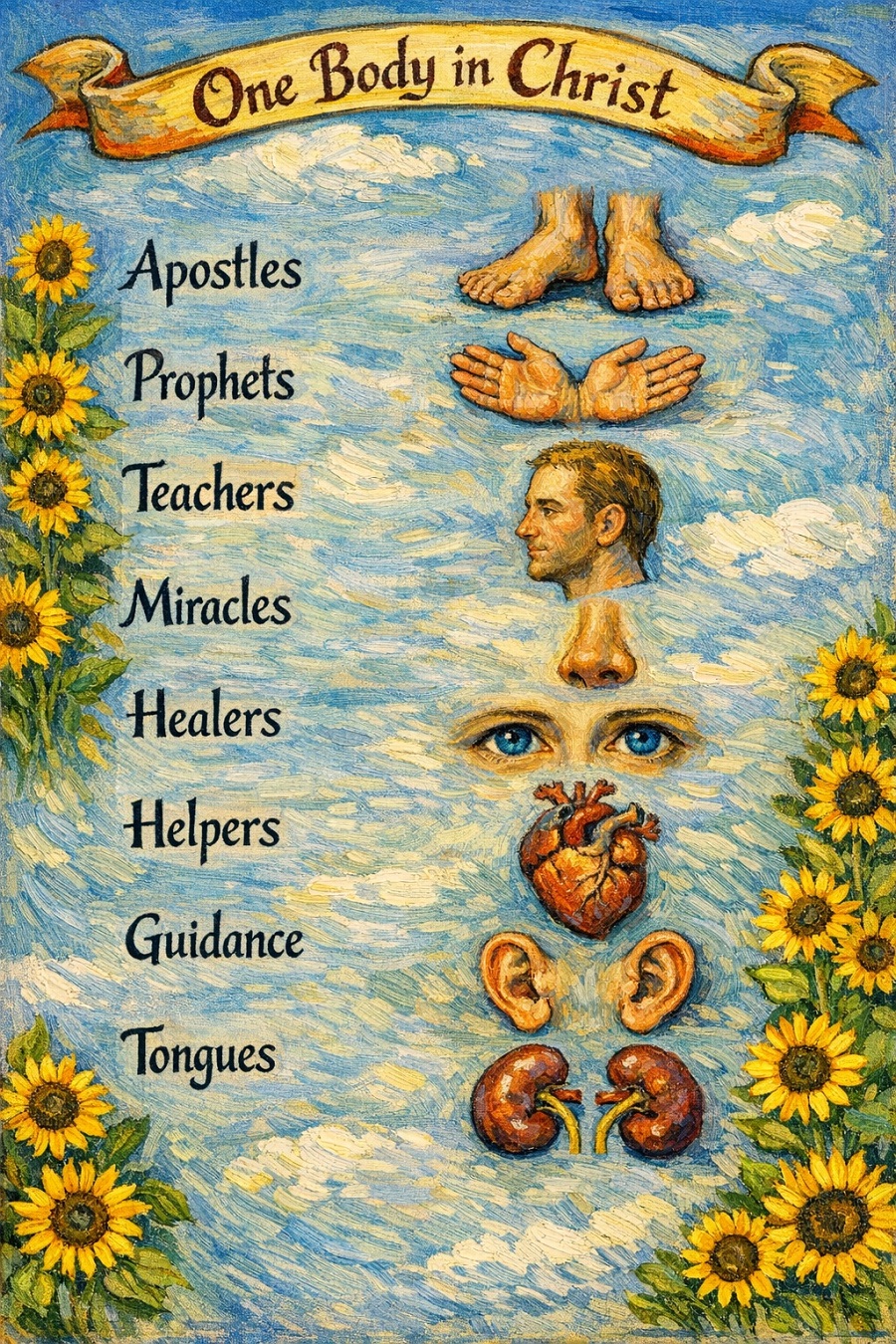 One Body, Many Parts in Christ