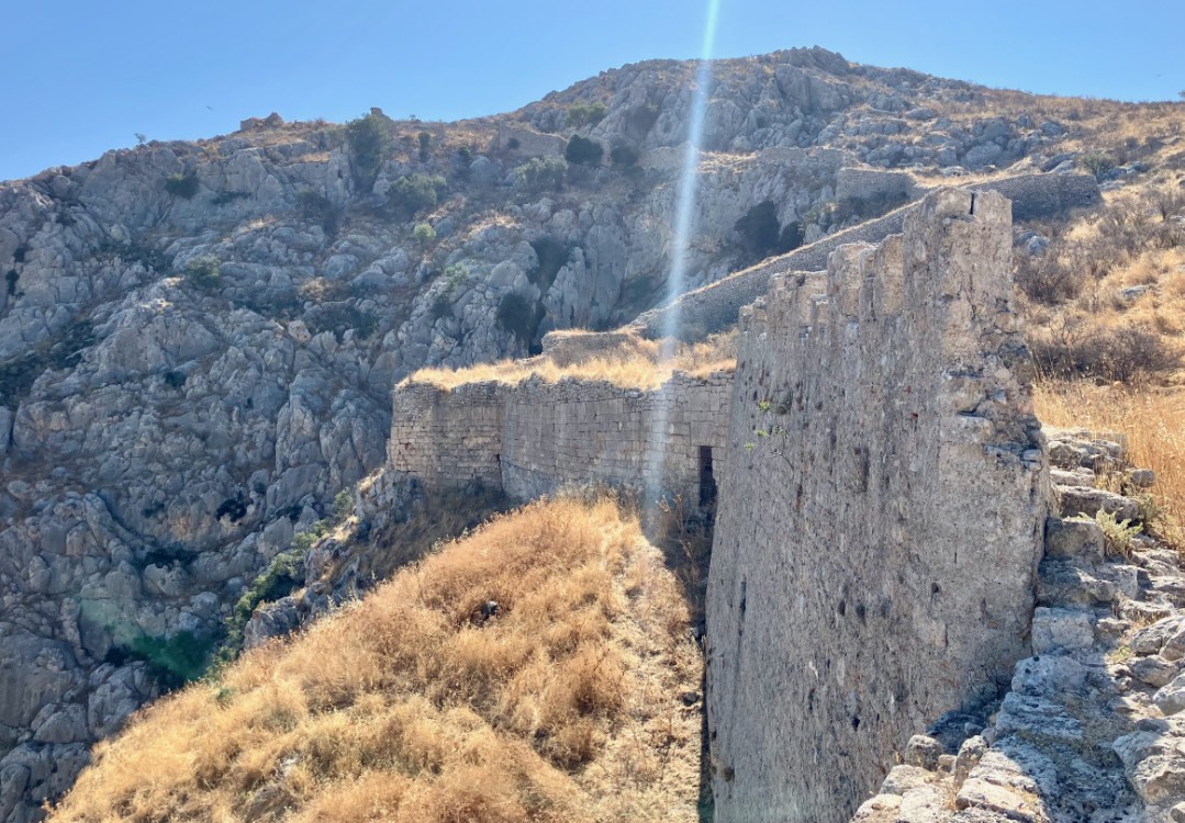 The Temple of Apollo in Corinth