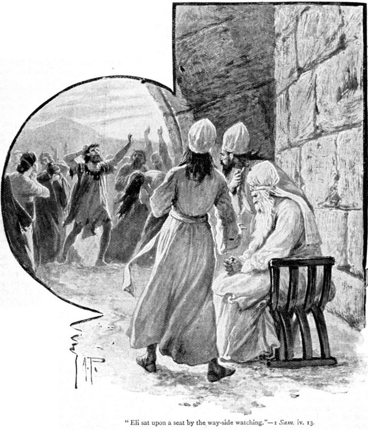 Eli watches as the Ark is taken
