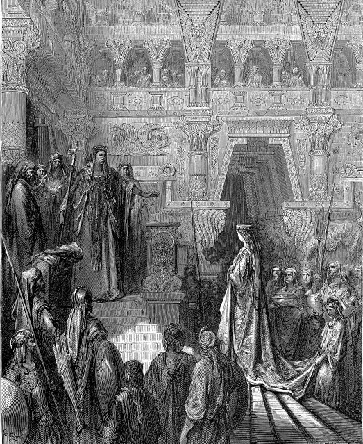 Solomon Receiving the Queen of Sheba