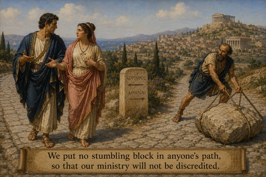 Put No Stumbling Block in Anyone's Path
