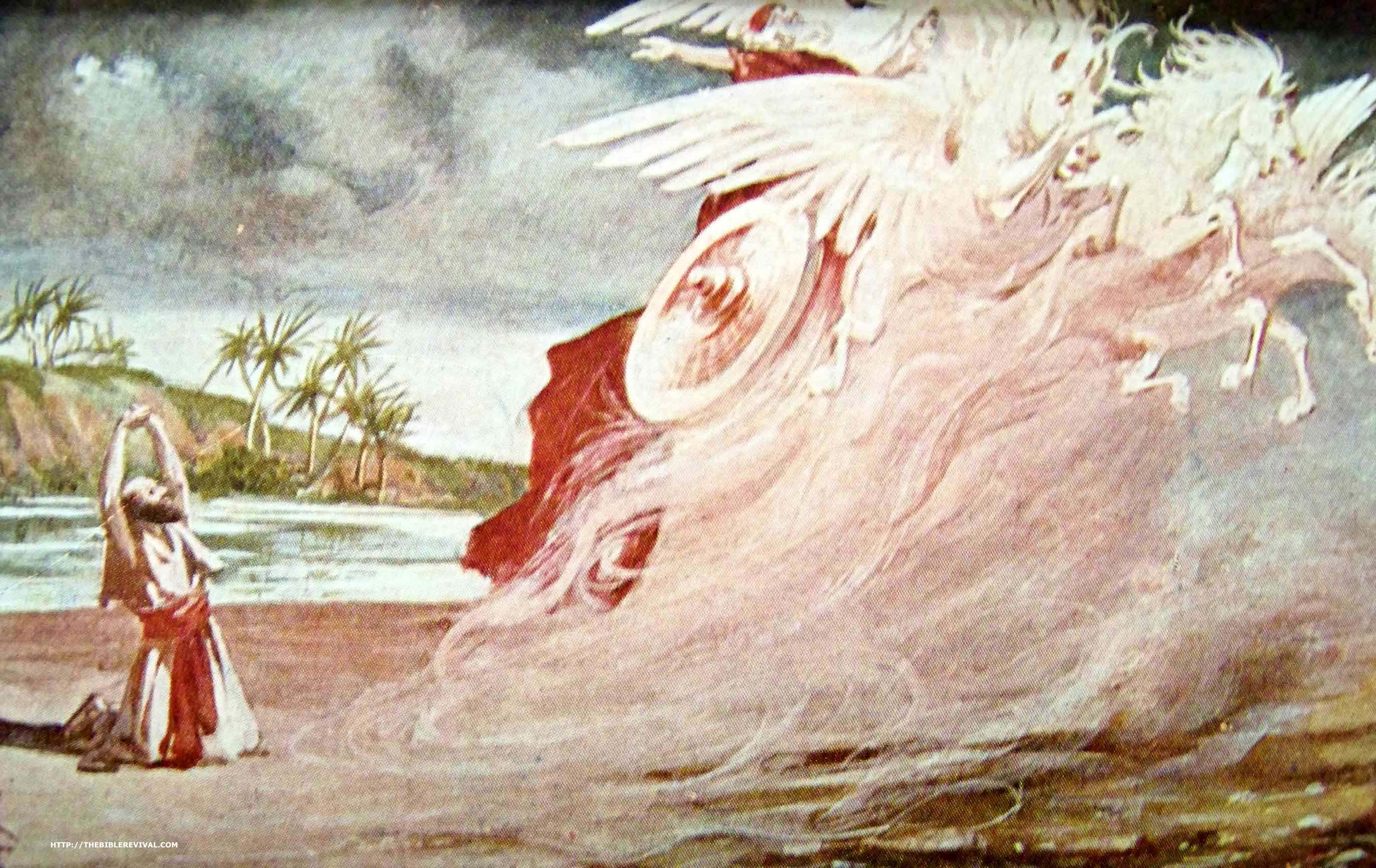 Elijah Taken in a Whirlwind