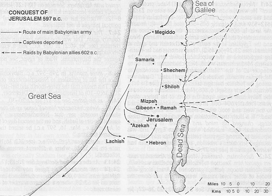 Nebuchadnezzar Jerusalem Conquest 597