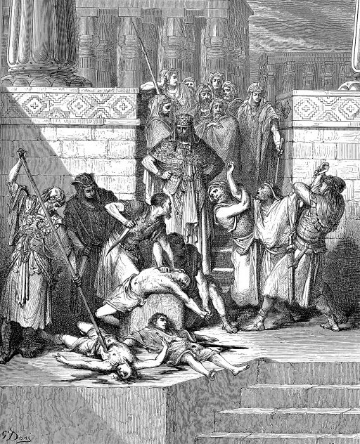 Zedekiah sons killed