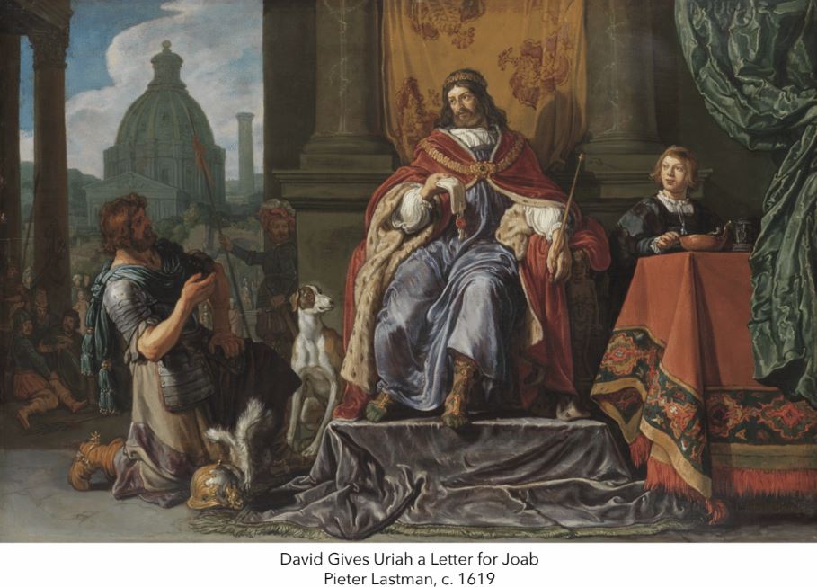 David David Gives Uriah a Letter for Joab