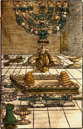 Lamp stand and the Bread of the Presence