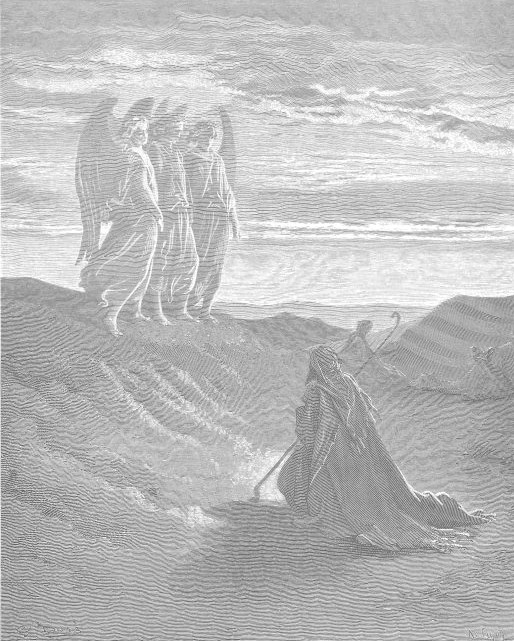 Abraham Entertains Three Strangers