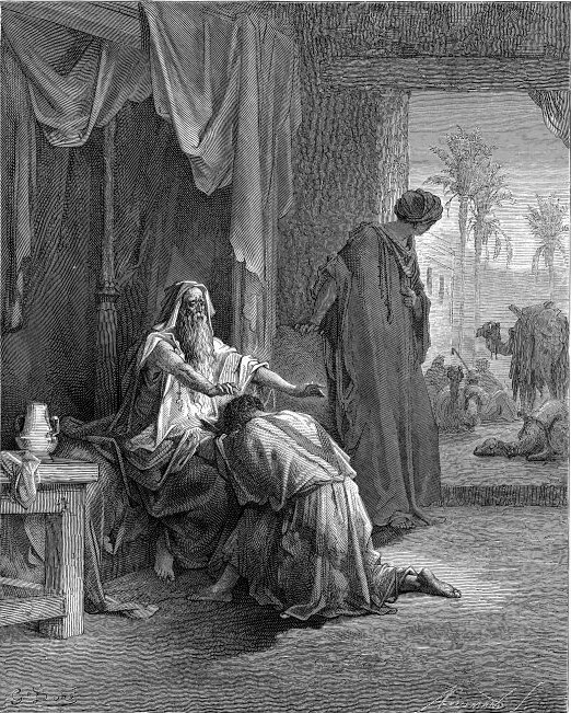 Isaac Blessing Jacob
