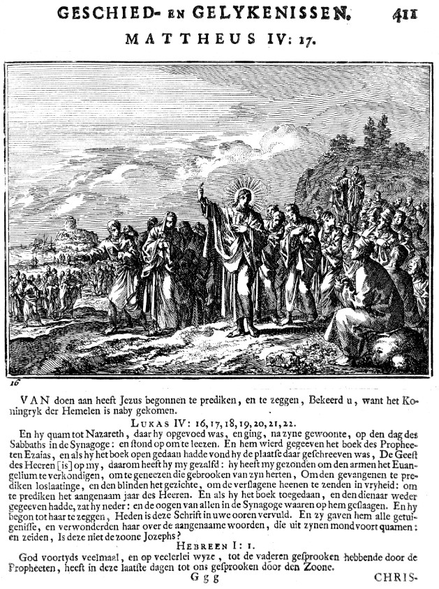 Jesus Begins to Preach 