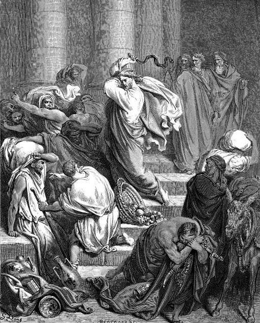 The Buyers and Sellers Driven Out of the Temple