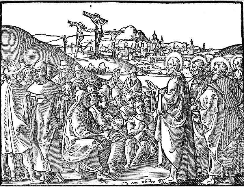 Jesus Teaches the Multitude