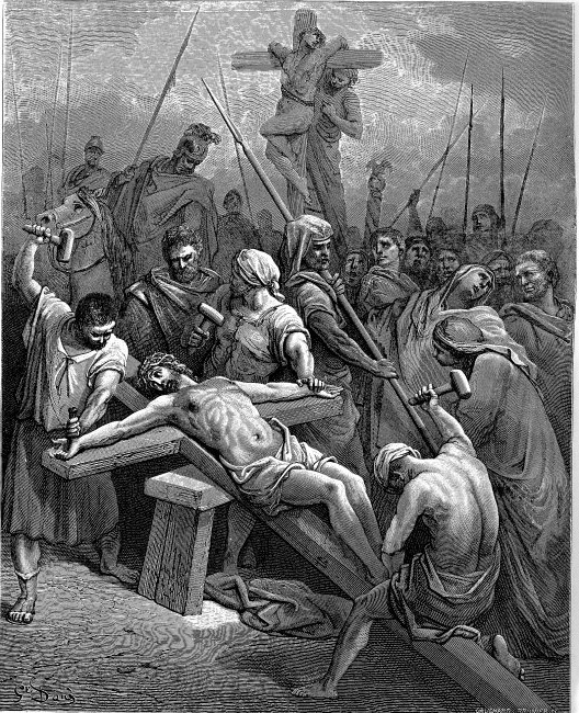 Nailing Jesus to the Cross