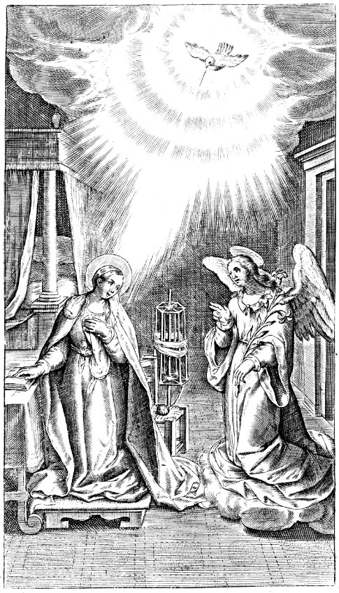 Gabriel visits Mary