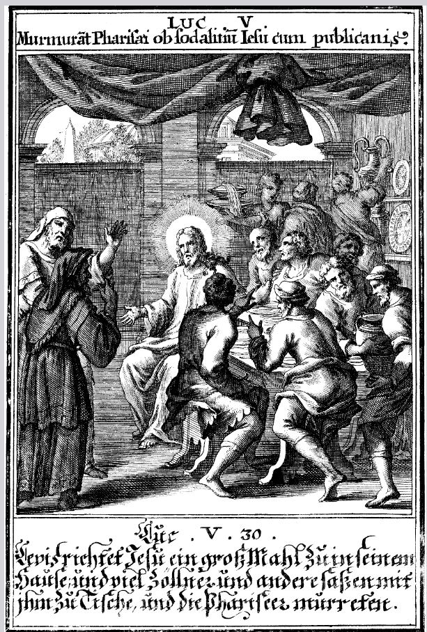 Jesus Dines with Sinners