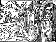 Mary visits Elizabeth