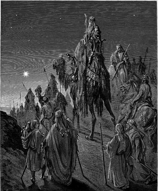 The Wise Men Guided by the Star
