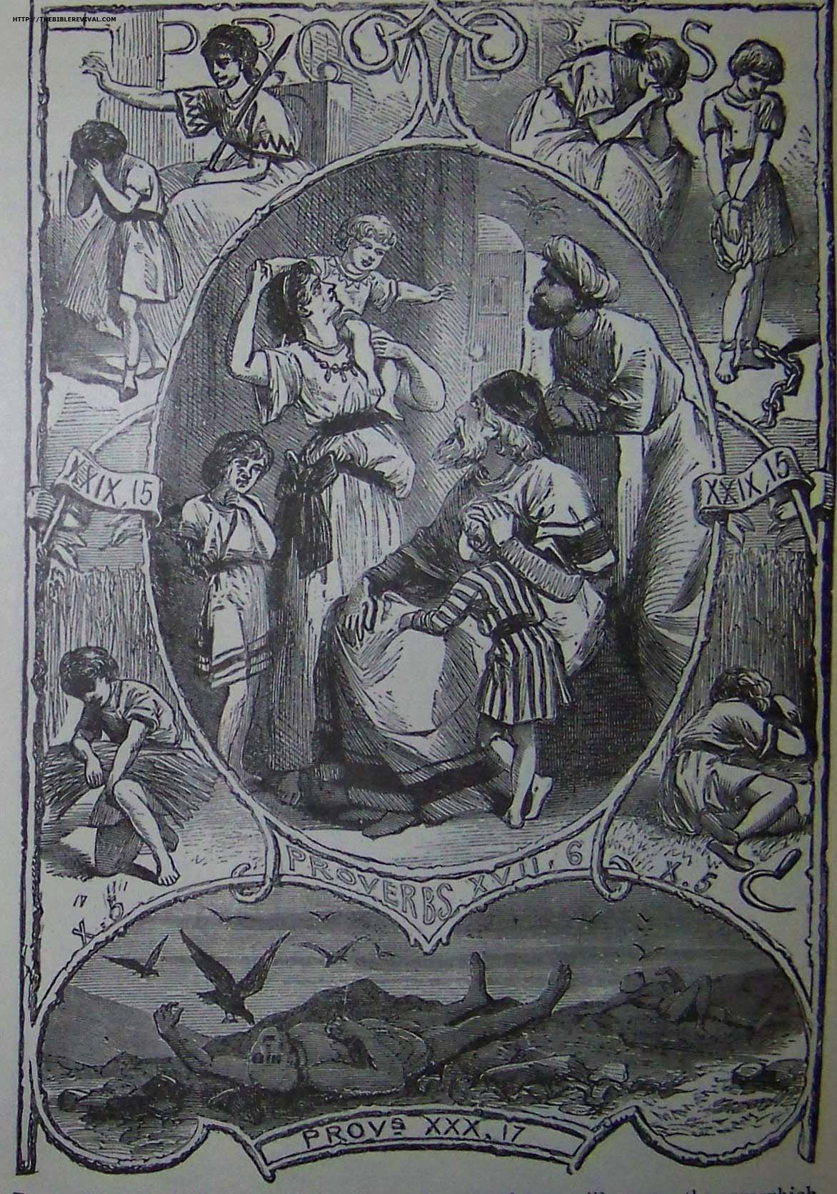 Proverbs 10:5, 27:6, 29:15, 30:17