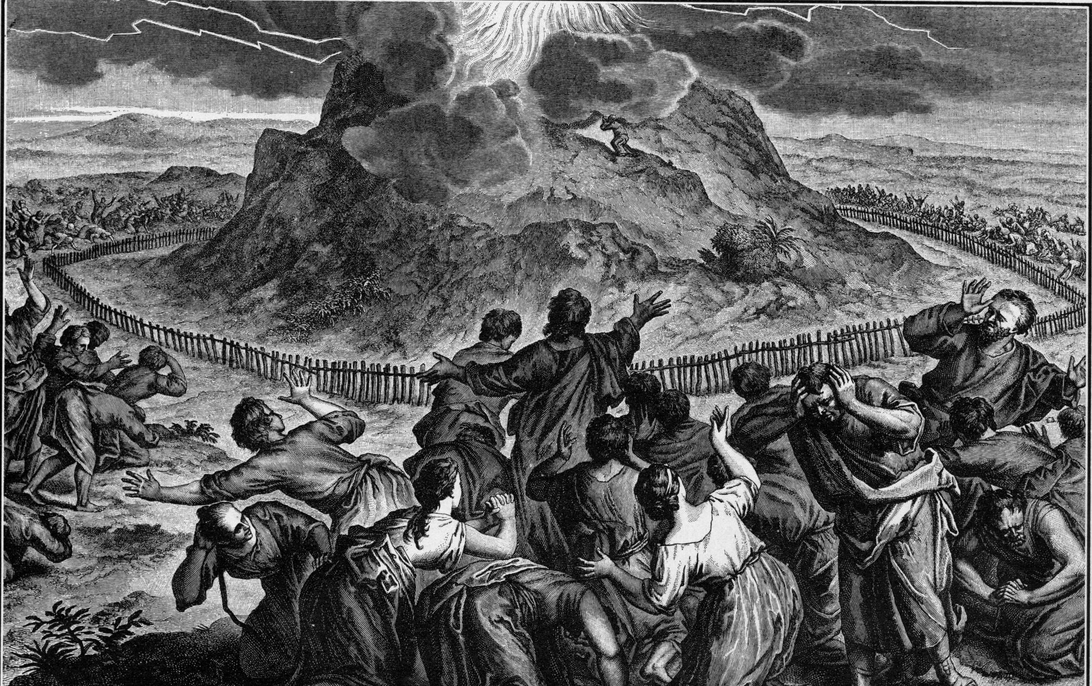 God Speaks to Israel at Mount Sinai