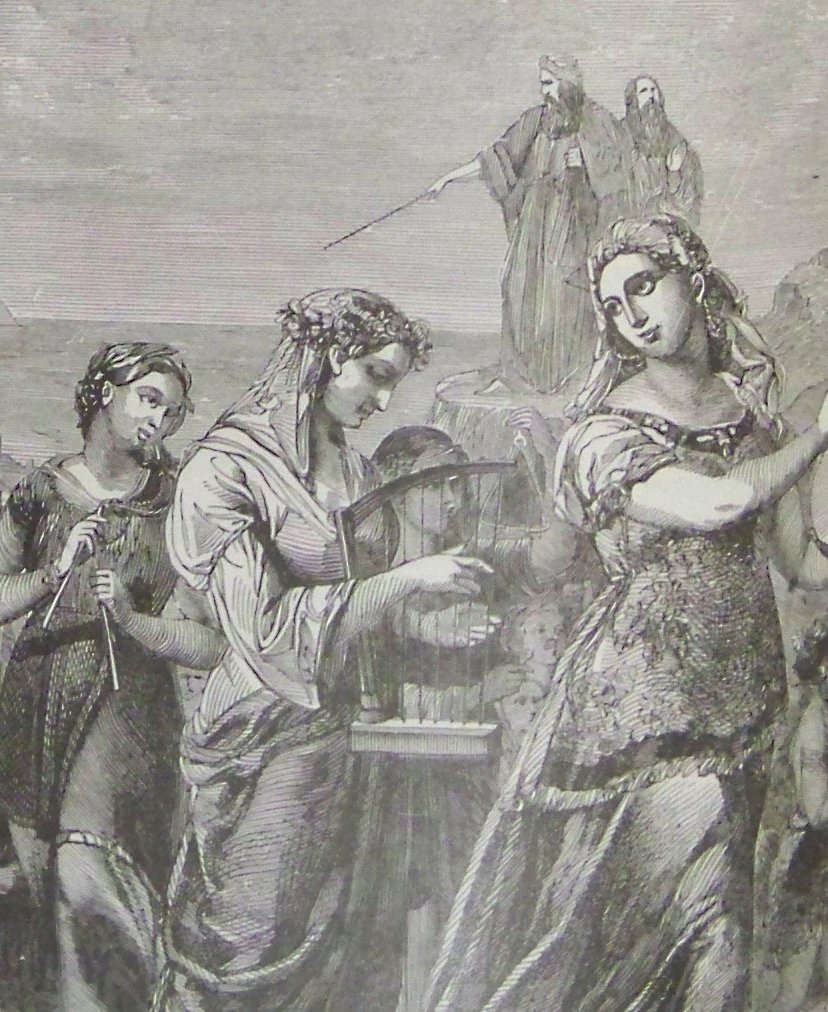 Miriam and the Israelites Rejoicing